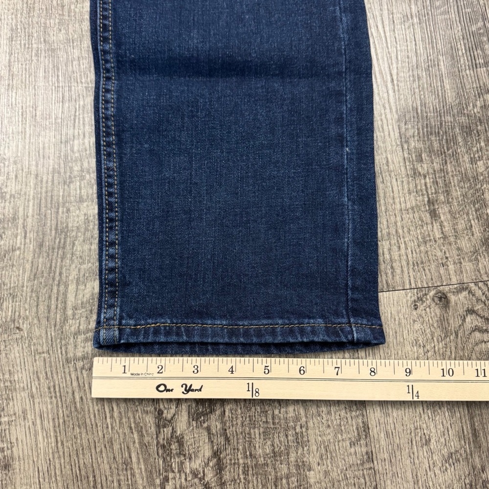 NEW Levi's 505 Mens Regular Fit Stretch Jeans Blue Denim Straight Leg Sz 34x3 - Picture 5 of 8